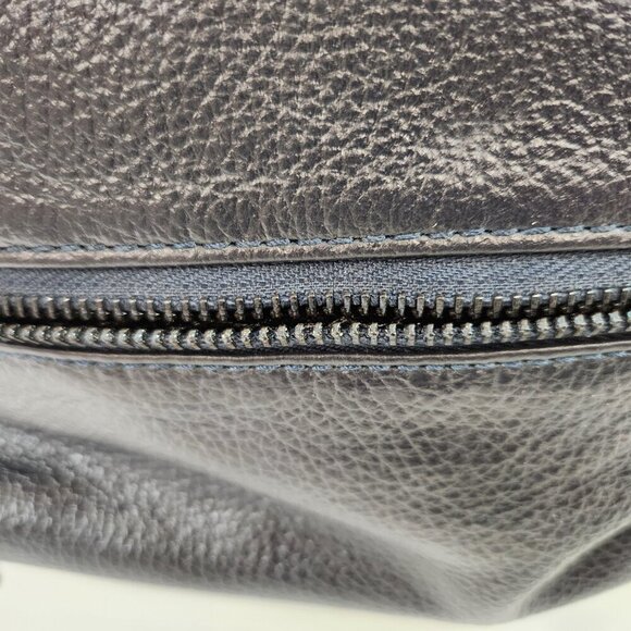 Borse in Pelle Purse w/ Fringe Detail Leather Italy Black - Picture 3 of 11